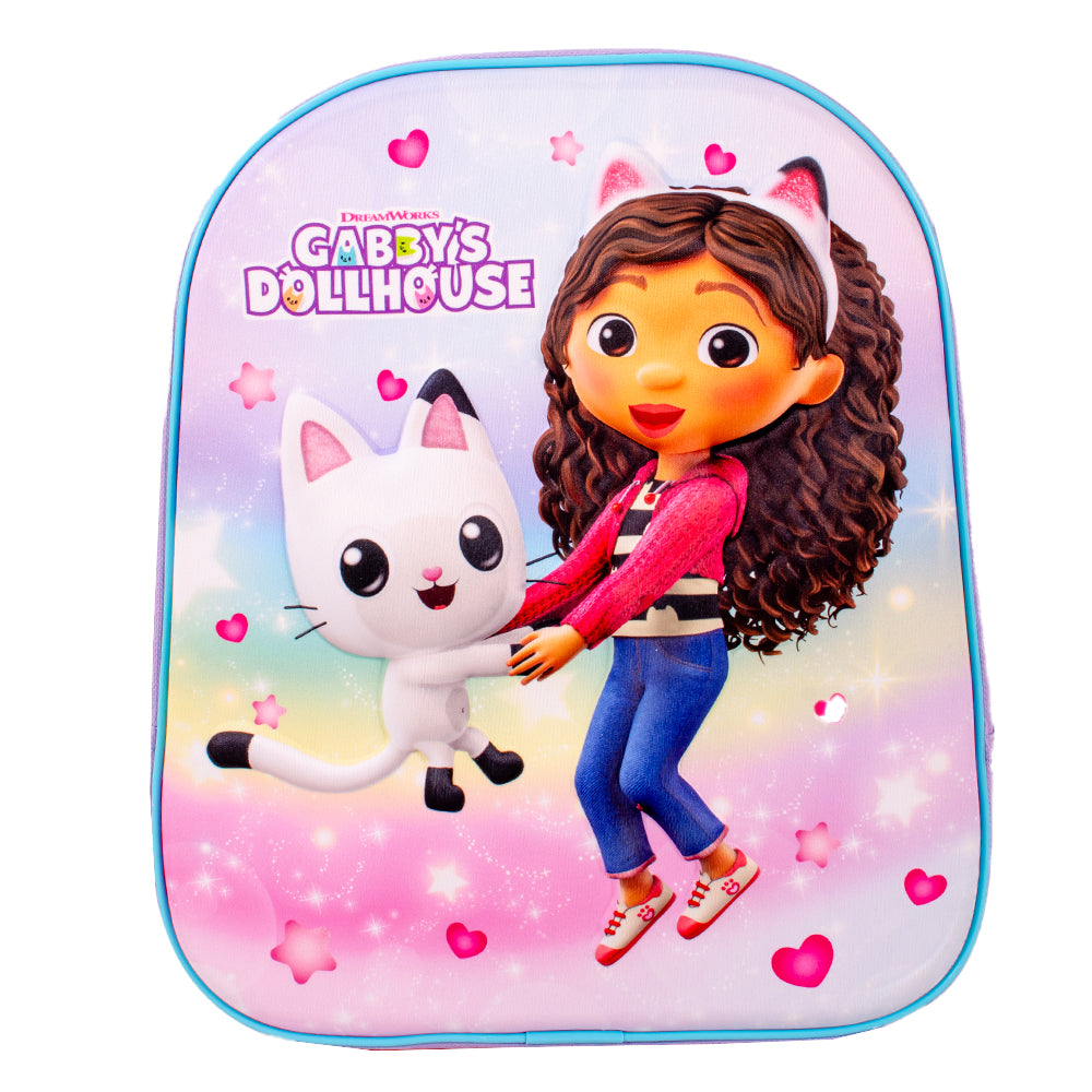 Kids Purple Gabby Doll House Eva Backpack