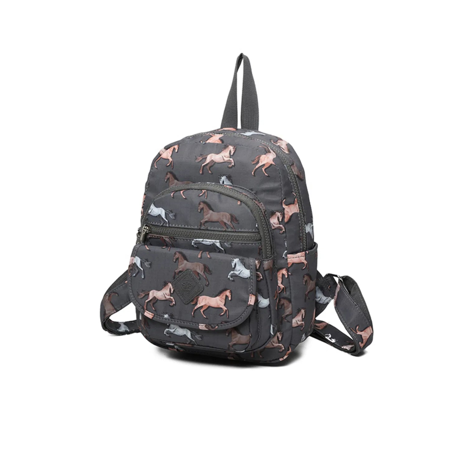 Kids Multi Zip Fun Backpack Horse