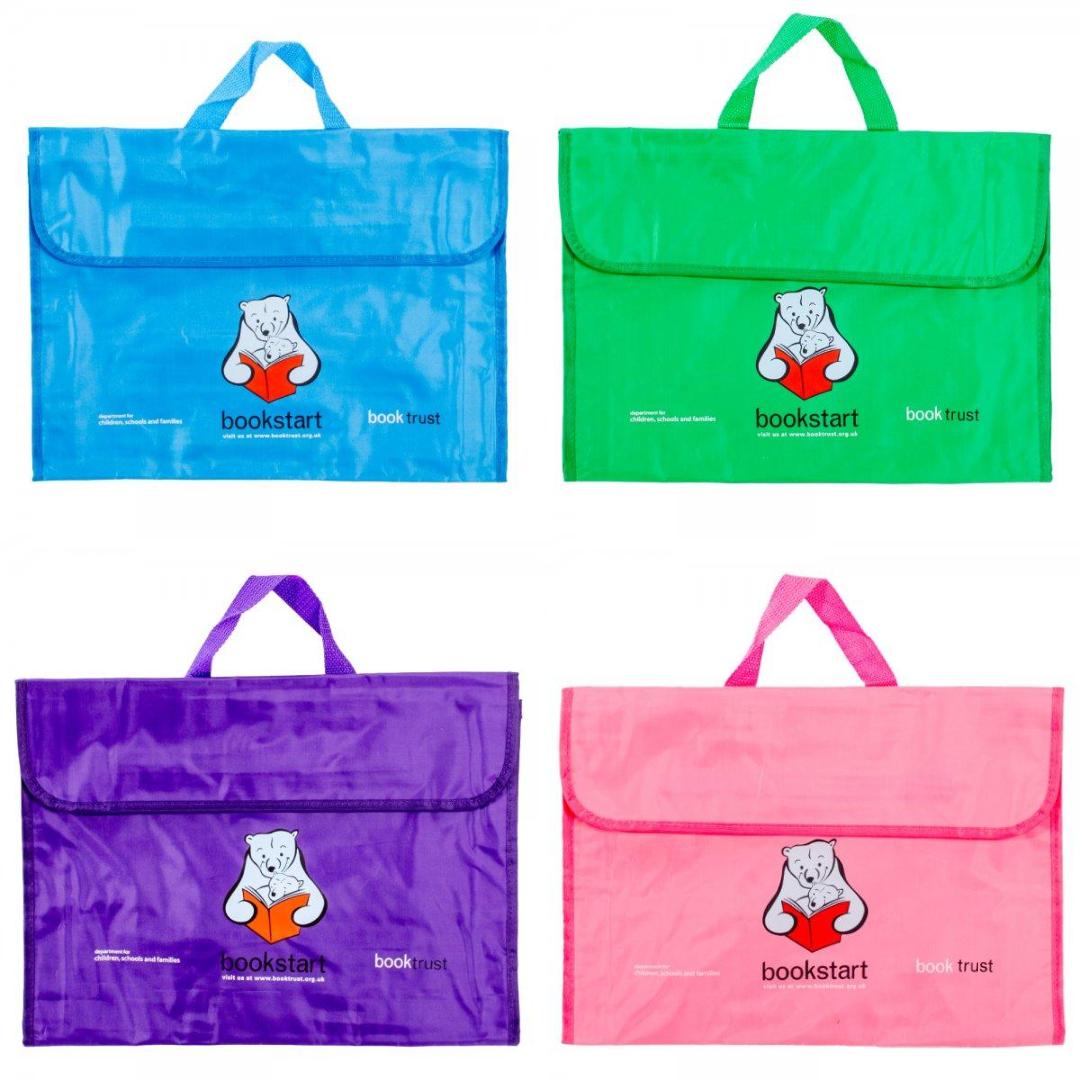 Plain Coloured Perfect for School Book Bag for Boys & Girls - Purple