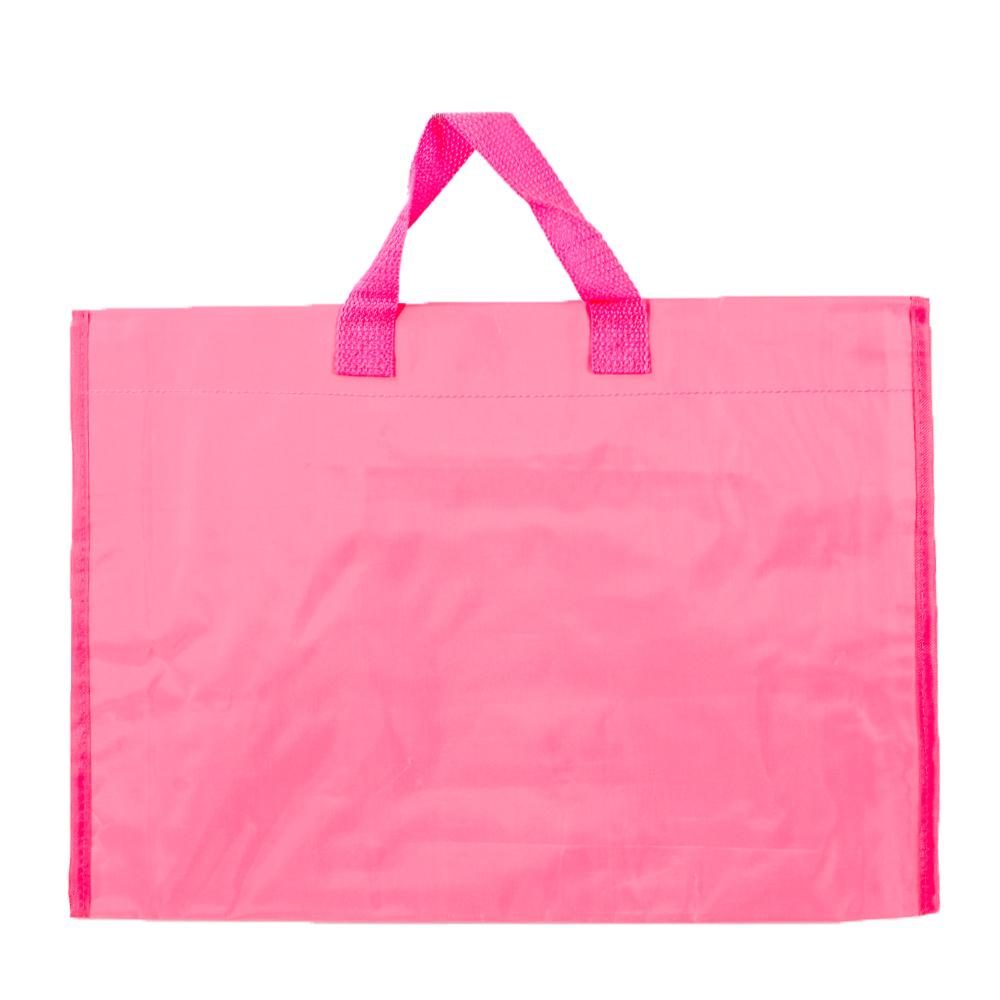 Plain Coloured Perfect for School Book Bag for Boys & Girls - Pink