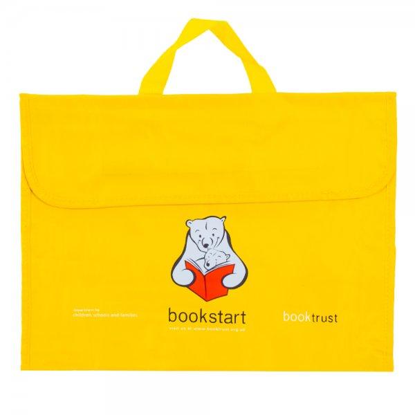 Plain Coloured Perfect for School Book Bag for Boys & Girls - Yellow