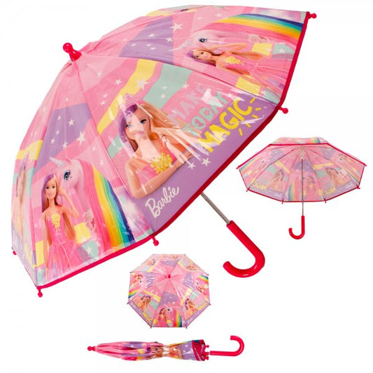 Kids Barbie Umbrella