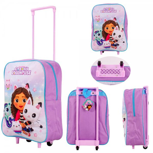 Kids Gabby Doll House Premium Folding Trolley Bag