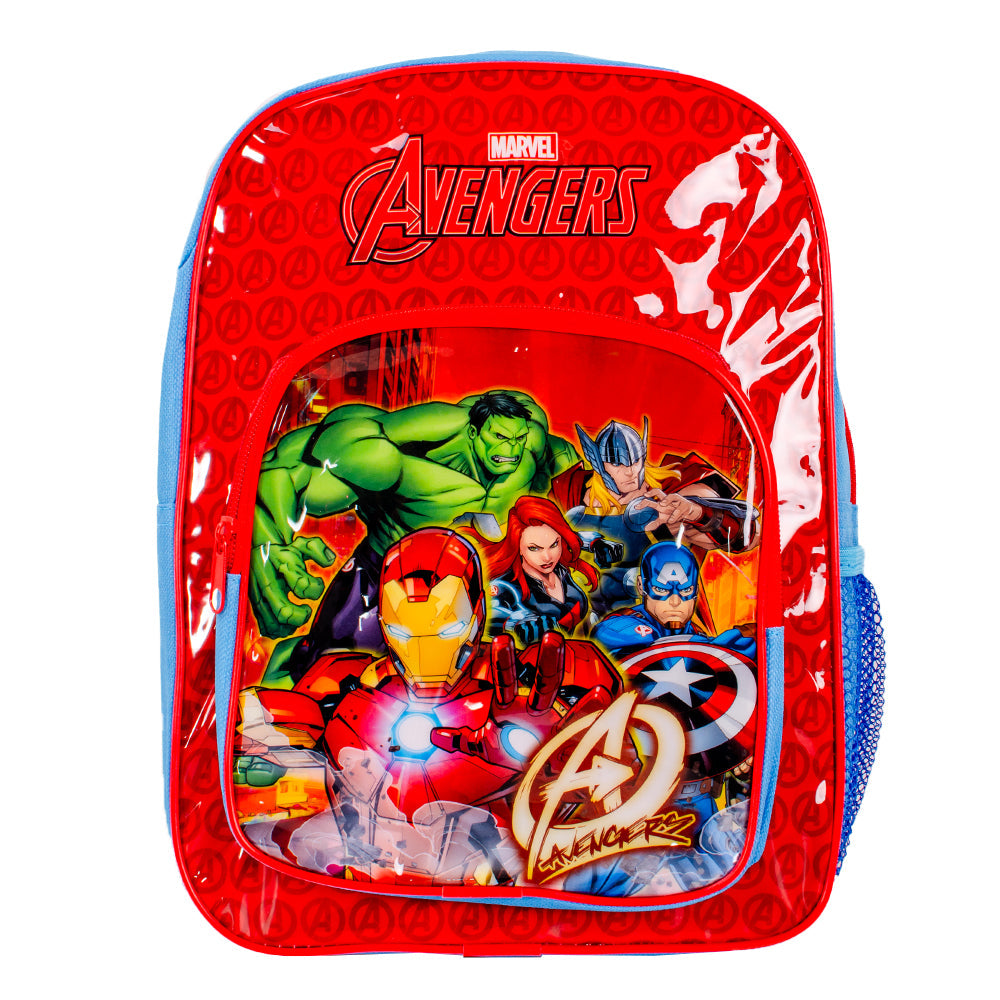 Kids Red Avengers Deluxe Backpack