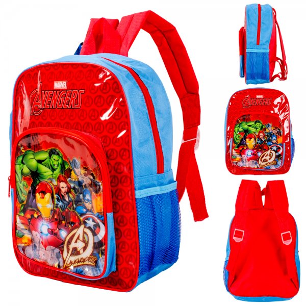 Kids Red Avengers Deluxe Backpack
