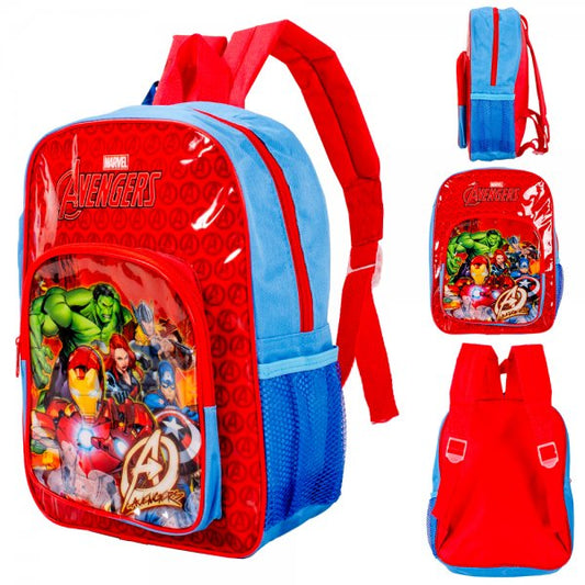 Kids Red Avengers Deluxe Backpack