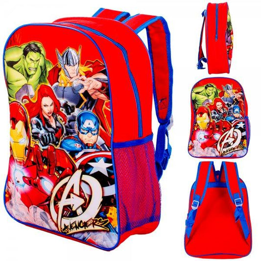 Kids Themed Backpack - Red Avengers