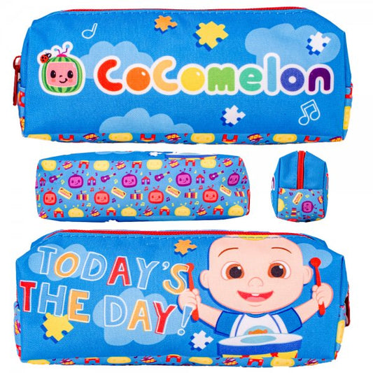Kids Blue Cocomelon Rectangular Pencil Case