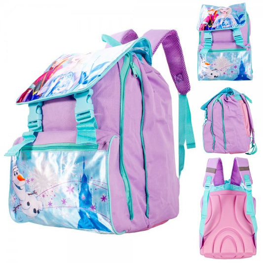 Kids Purple Frozen Square Backpack