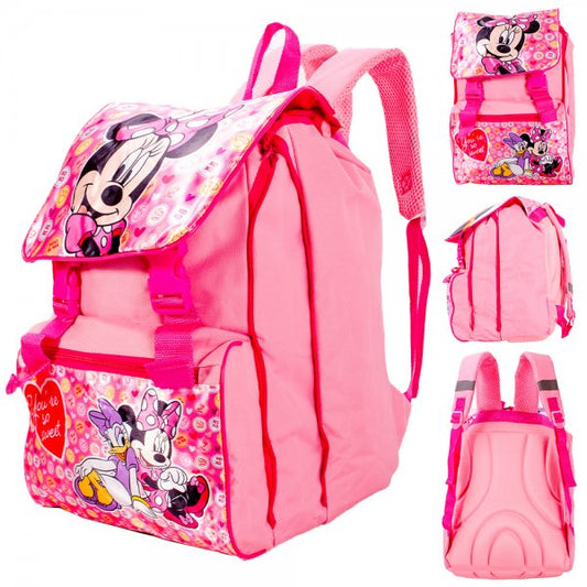 Kids Pink Minnie Square Backpack