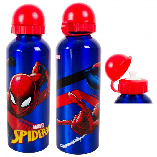 Kids Spiderman Aluminium Bottle 500ML