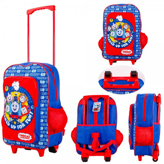 Characters Cabin Trolley Wheeled Bag & Rucksack - Thomas The Tank Engine