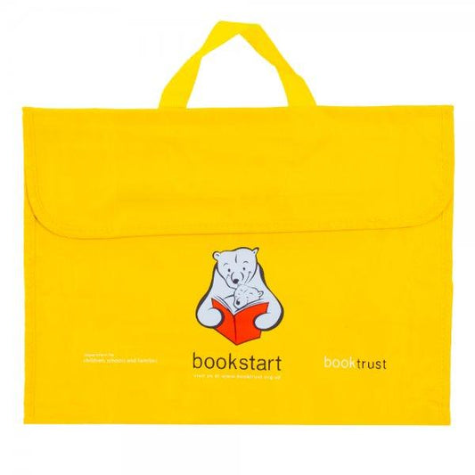 Plain Coloured Perfect for School Book Bag for Boys & Girls - Yellow